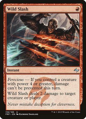 Wild Slash Wild Slash