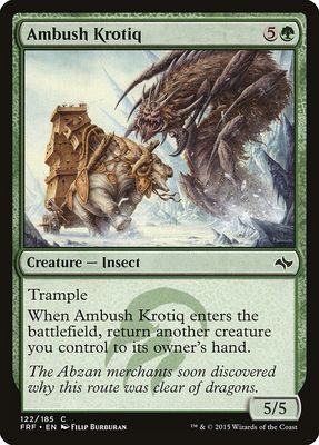Ambush Krotiq Ambush Krotiq