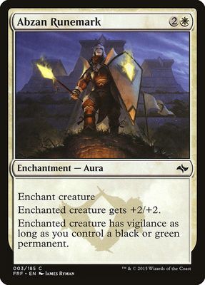 Abzan Runemark Abzan Runemark