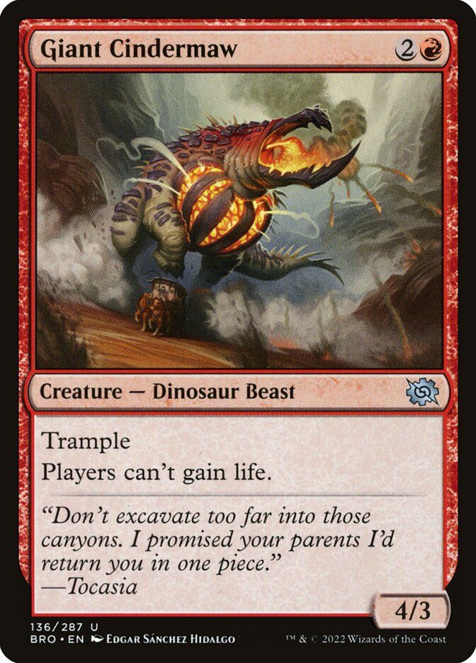 Giant Cindermaw Giant Cindermaw