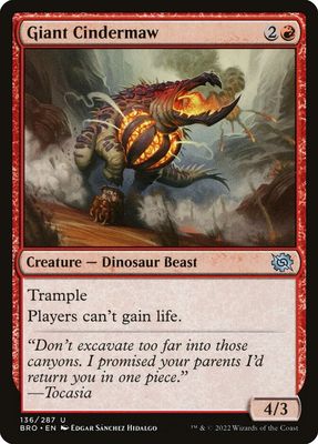 Giant Cindermaw Giant Cindermaw