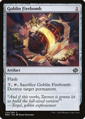 Goblin Firebomb Goblin Firebomb
