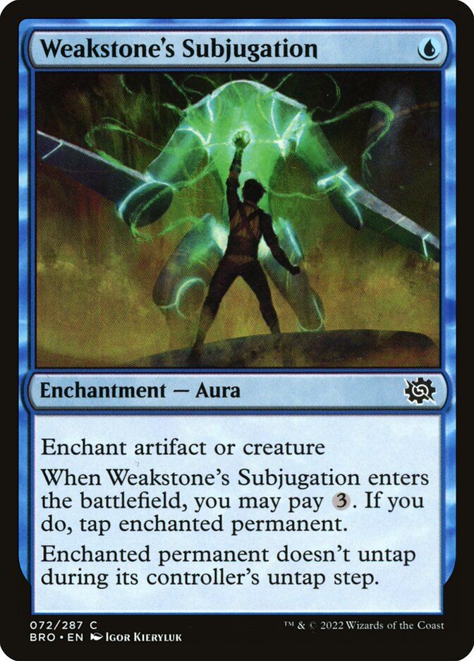 Weakstone's Subjugation Weakstone's Subjugation