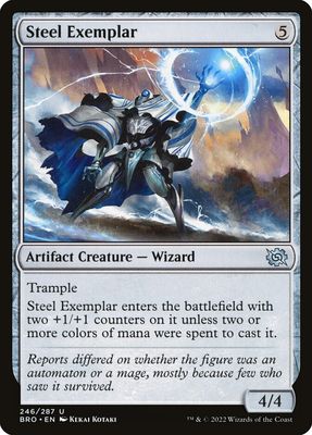 Steel Exemplar Steel Exemplar