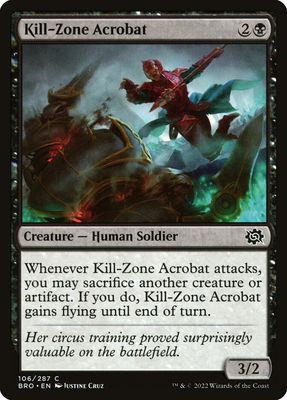 Kill-Zone Acrobat Kill-Zone Acrobat