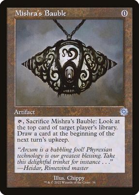 Mishra's Bauble Mishra's Bauble