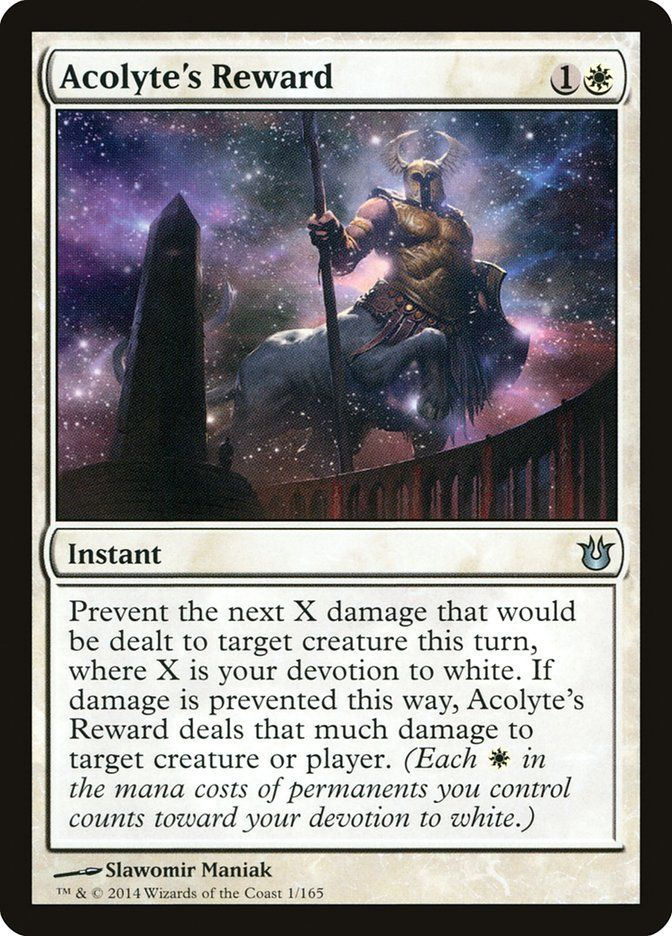 Acolyte's Reward Acolyte's Reward