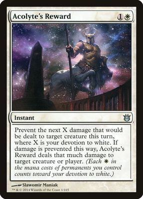 Acolyte's Reward Acolyte's Reward