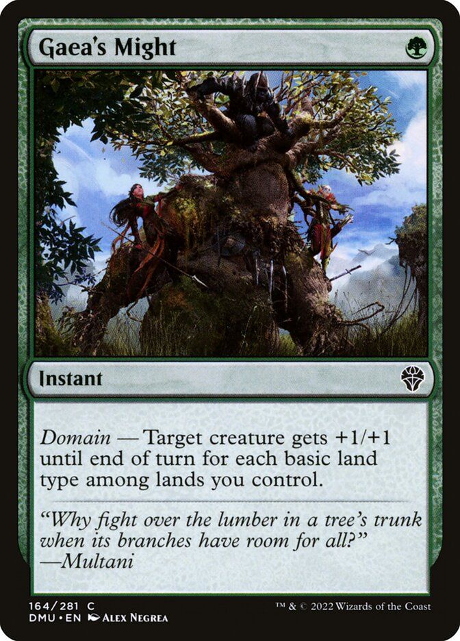 Gaea's Might Gaea's Might