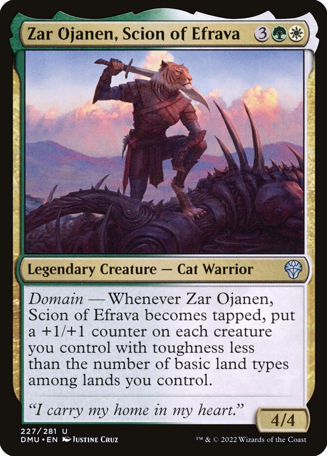 Zar Ojanen, Scion of Efrava Zar Ojanen, Scion of Efrava