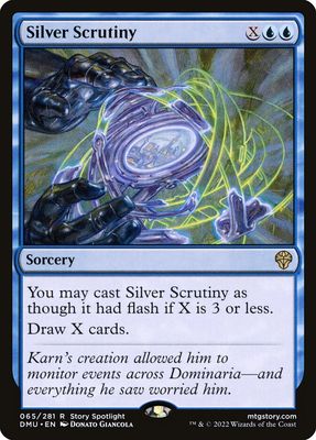 Silver Scrutiny Silver Scrutiny
