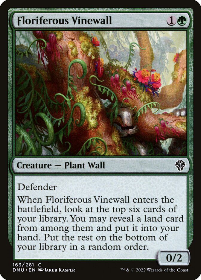 Floriferous Vinewall Floriferous Vinewall