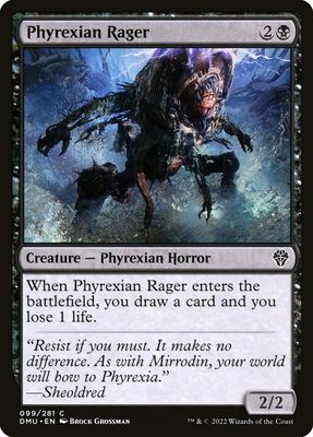 Phyrexian Rager Phyrexian Rager