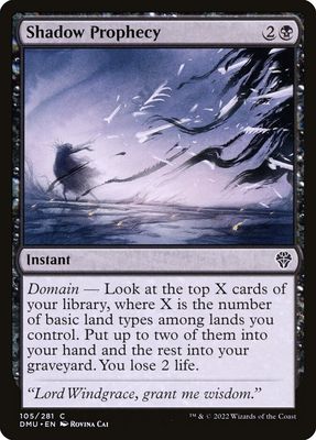 Shadow Prophecy Shadow Prophecy