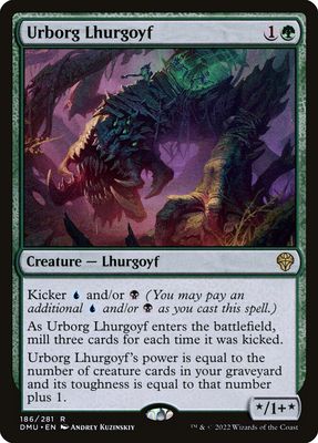 Urborg Lhurgoyf Urborg Lhurgoyf