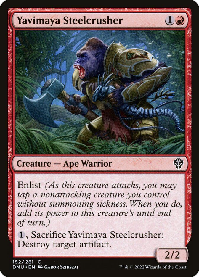 Yavimaya Steelcrusher Yavimaya Steelcrusher