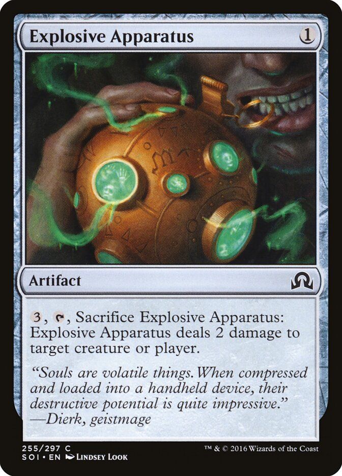 Explosive Apparatus Explosive Apparatus