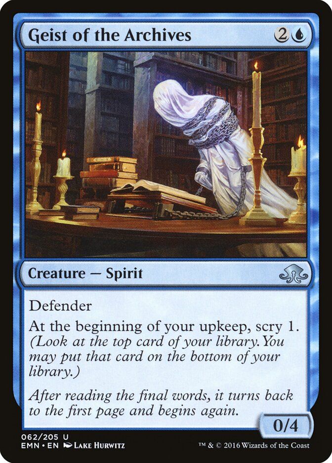 Geist of the Archives Geist of the Archives