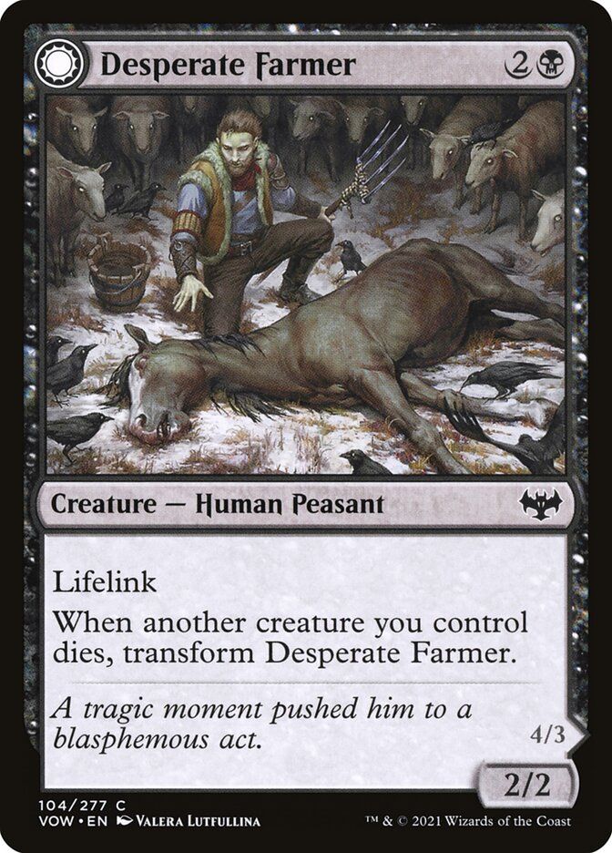 Desperate Farmer // Depraved Harvester Desperate Farmer // Depraved Harvester