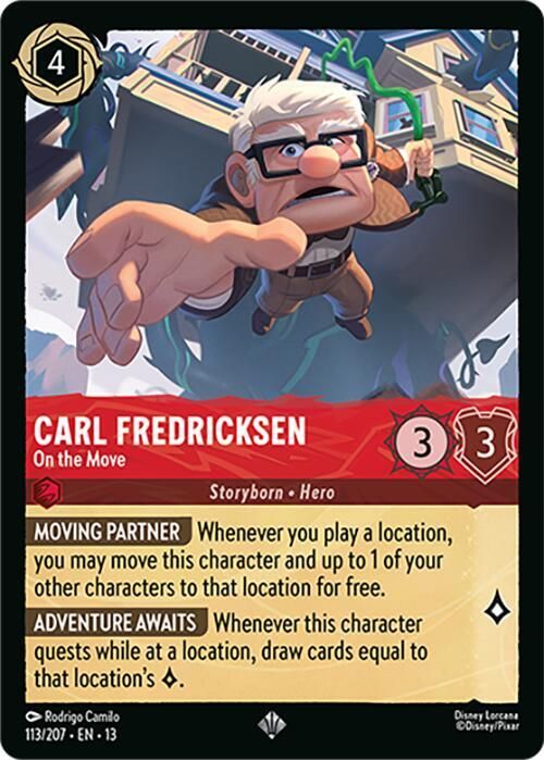 Carl Fredricksen - On the Move Carl Fredricksen - On the Move