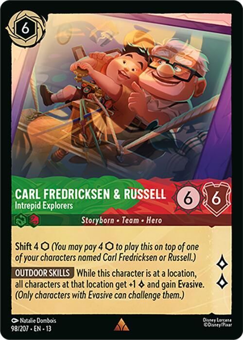 Carl Fredricksen & Russell - Intrepid Explorers Carl Fredricksen & Russell - Intrepid Explorers