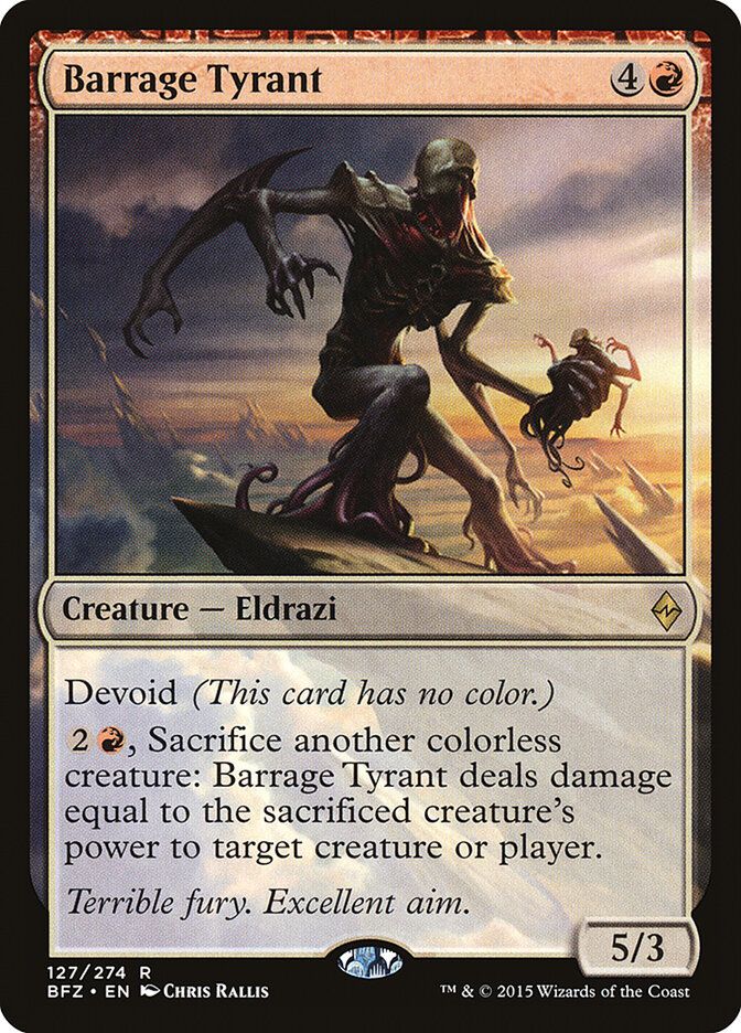 Barrage Tyrant Barrage Tyrant