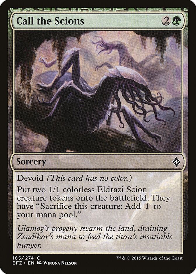 Call the Scions Call the Scions