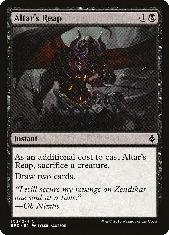 Altar's Reap Altar's Reap