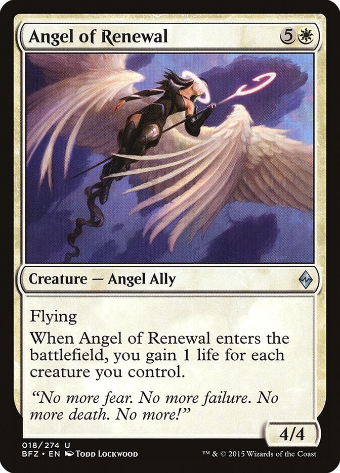 Angel of Renewal Angel of Renewal