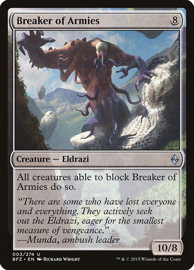 Breaker of Armies Breaker of Armies