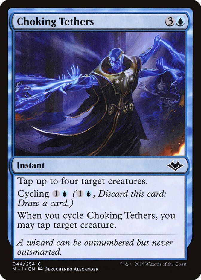 Choking Tethers Choking Tethers