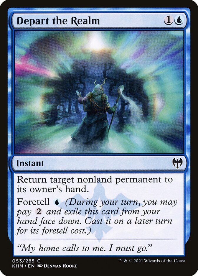 Depart the Realm Depart the Realm