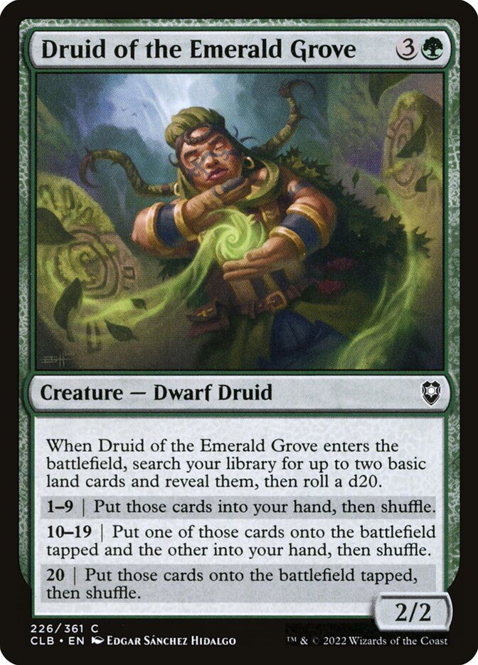 Druid of the Emerald Grove Druid of the Emerald Grove