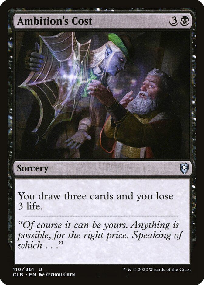 Ambition's Cost Ambition's Cost