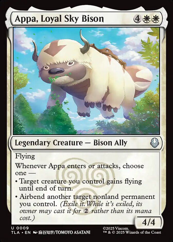 Appa, Loyal Sky Bison Appa, Loyal Sky Bison