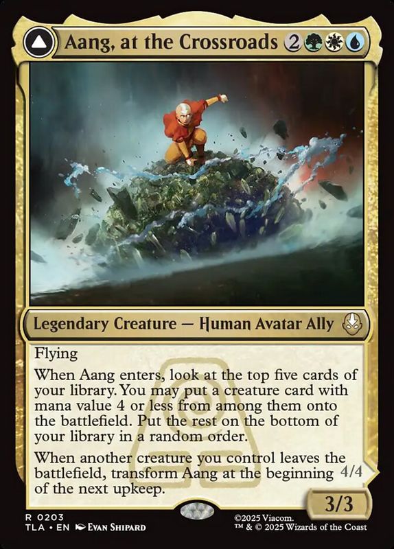 Aang, at the Crossroads // Aang, Destined Savior