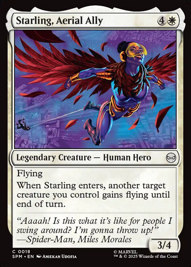 Starling, Aerial Ally Starling, Aerial Ally