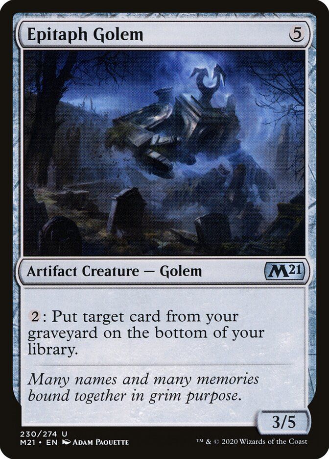 Epitaph Golem Epitaph Golem