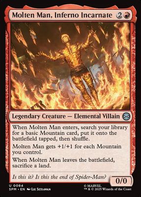 Molten Man, Inferno Incarnate Molten Man, Inferno Incarnate