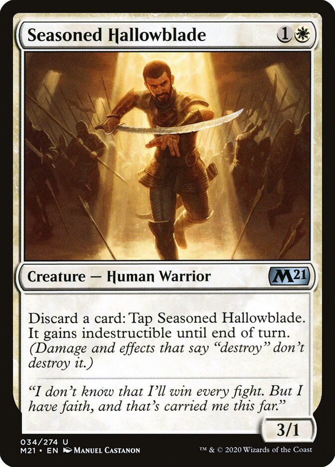 Seasoned Hallowblade Seasoned Hallowblade
