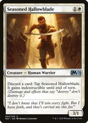 Seasoned Hallowblade Seasoned Hallowblade