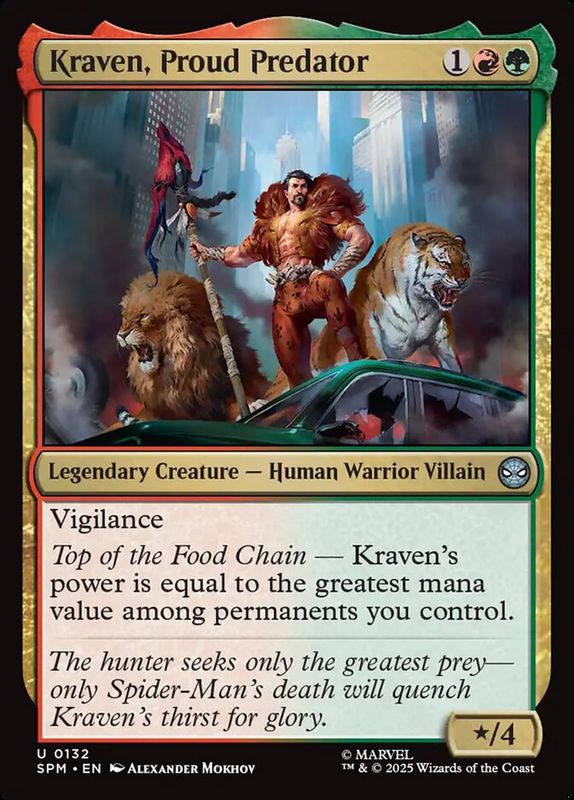 Kraven, Proud Predator