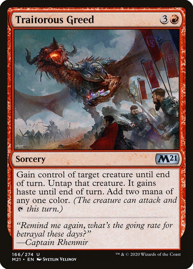 Traitorous Greed Traitorous Greed