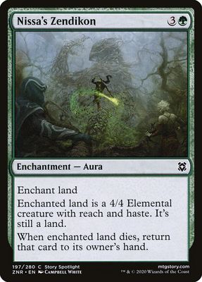 Nissa's Zendikon Nissa's Zendikon