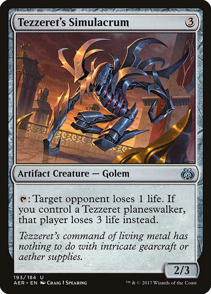 Tezzeret's Simulacrum Tezzeret's Simulacrum