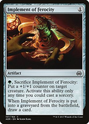 Implement of Ferocity Implement of Ferocity