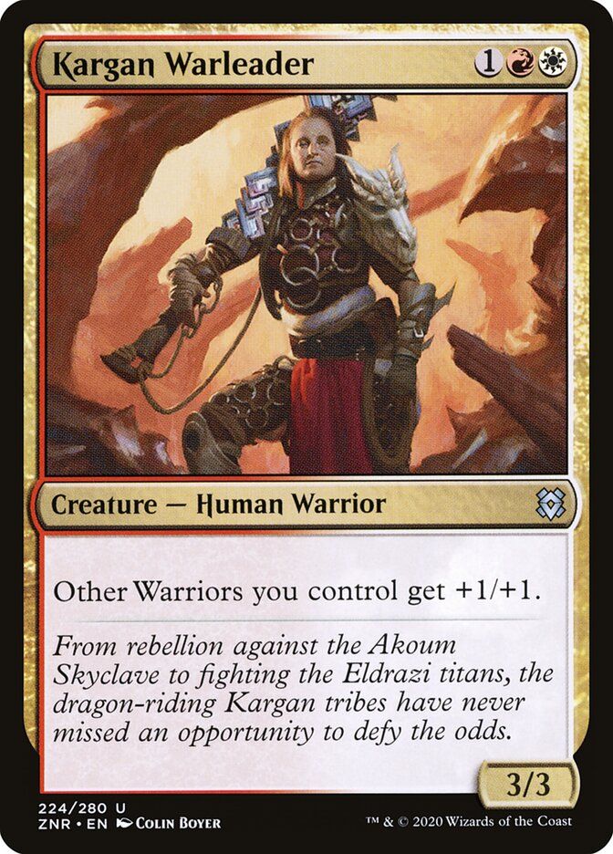Kargan Warleader Kargan Warleader
