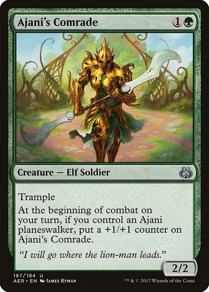 Ajani's Comrade Ajani's Comrade