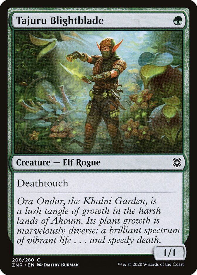 Tajuru Blightblade Tajuru Blightblade