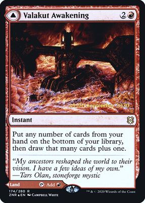 Valakut Awakening // Valakut Stoneforge Valakut Awakening // Valakut Stoneforge